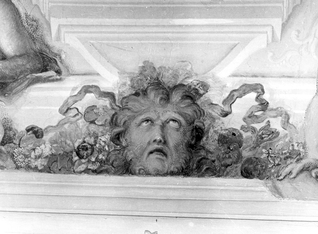 mascherone (dipinto) di Calandrucci Giacinto (attribuito) (sec. XVII)